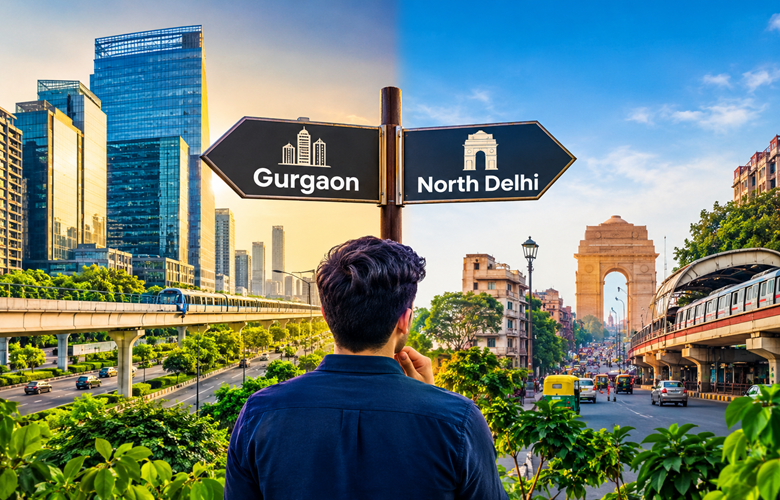 North Delhi vs Gurgaon for Homebuyers | Elevate Homes