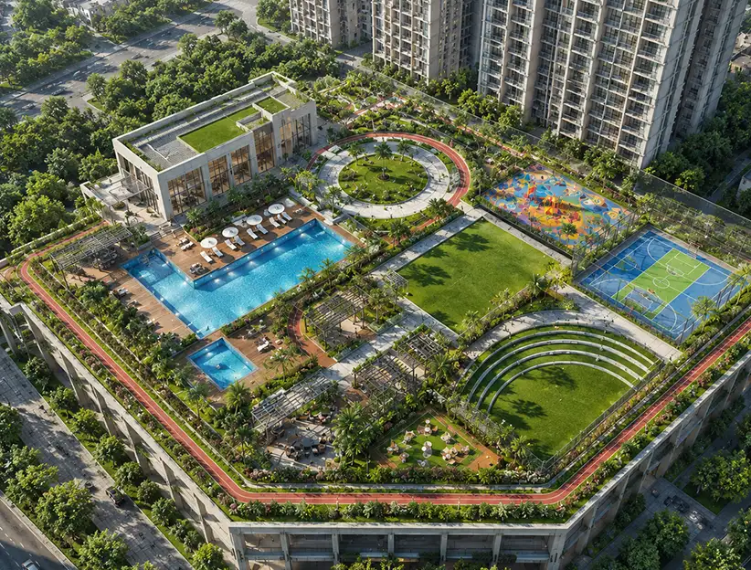 Best-in-class amenities at Conscient Hines Kamla Nagar